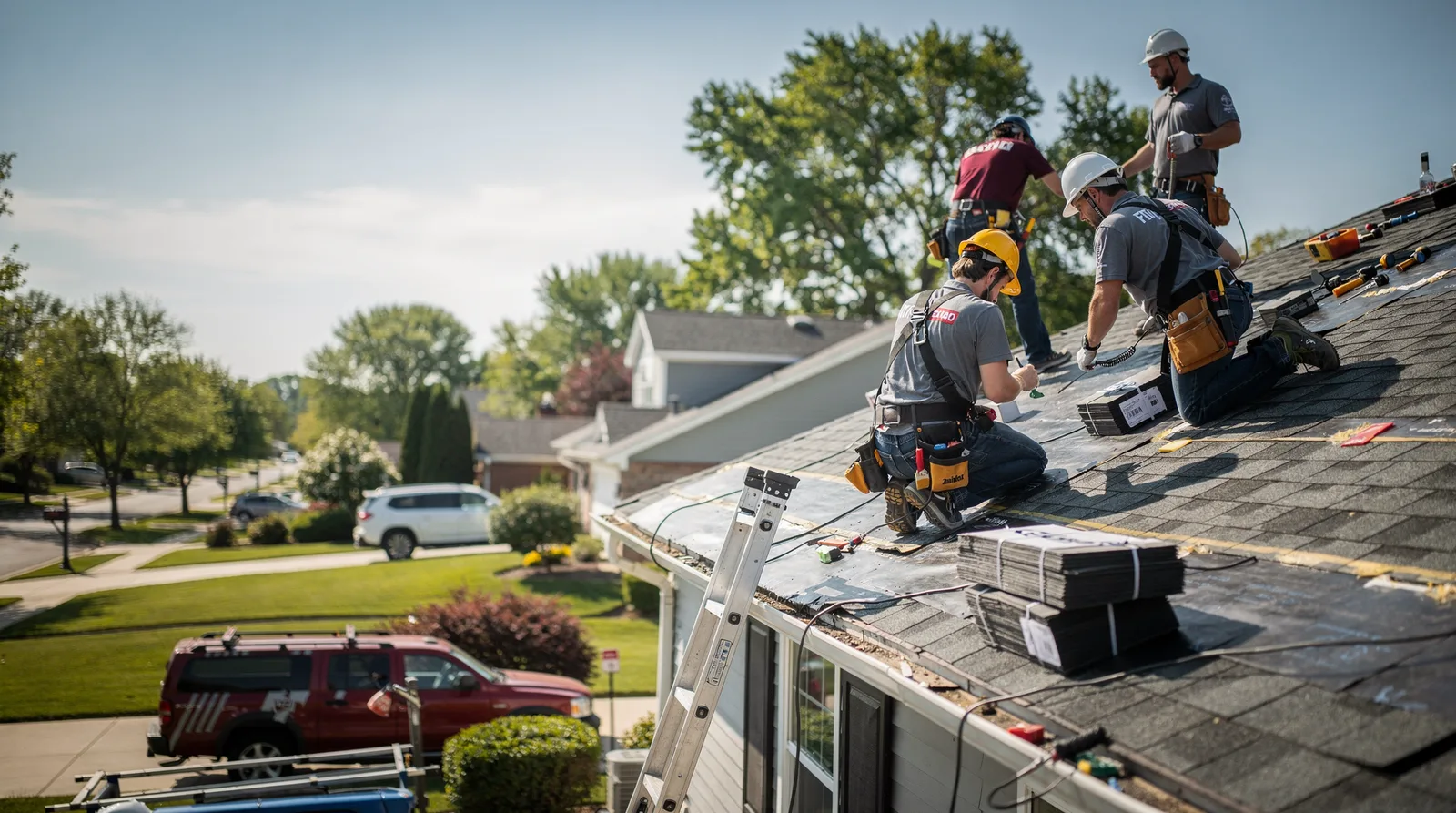 Roof Repair in Gladstone, IL around you
